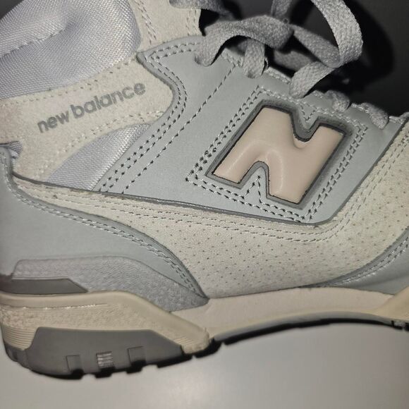 New Balance 650 Men's Grey and Blue Trainers - Picture 6 of 7